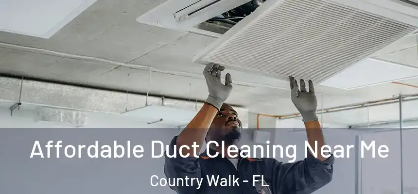Affordable Duct Cleaning Near Me Country Walk - FL