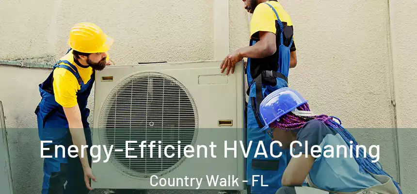 Energy-Efficient HVAC Cleaning Country Walk - FL
