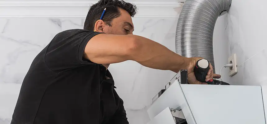 Precision In-wall Dryer Vent Cleaning & Rerouting Corrections in Country Walk, FL