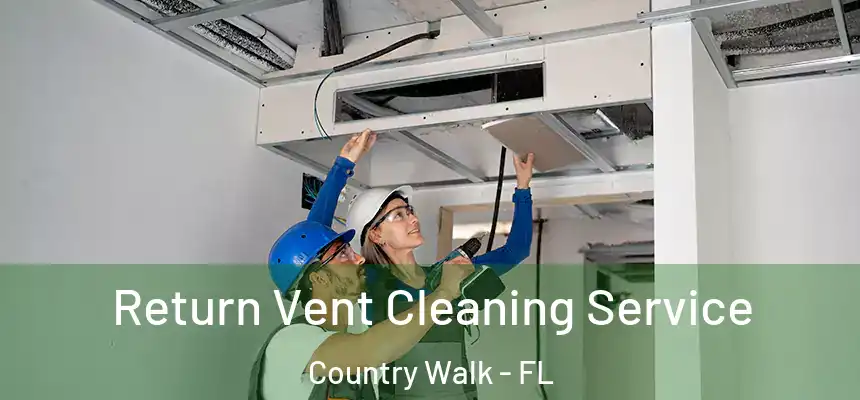 Return Vent Cleaning Service Country Walk - FL